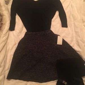 NWT Adrienne Vittadini winter skirt.